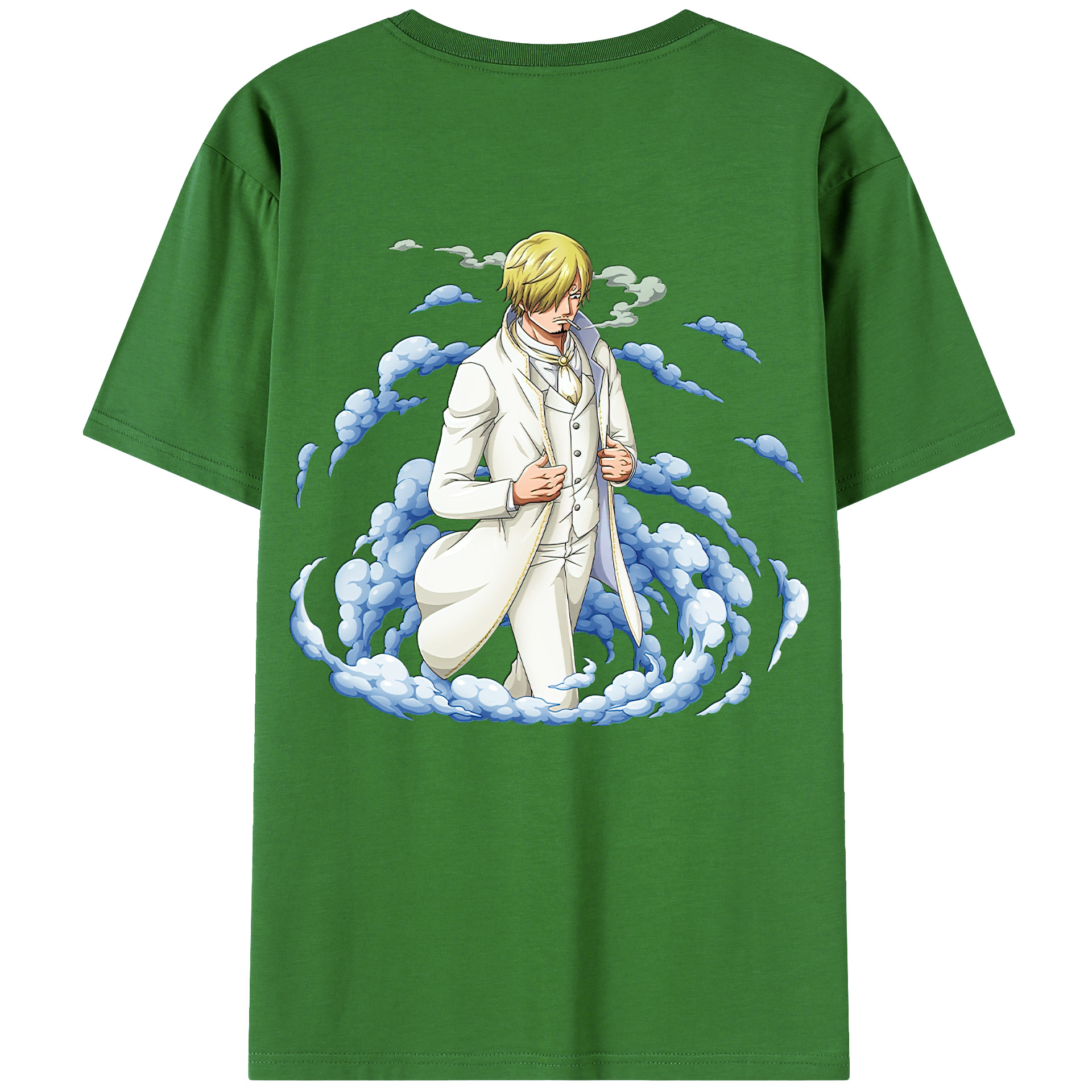 （画像用） ワンピース サンジ ONE PIECE Sanji レディース半袖Tシャツ(バックプリント)